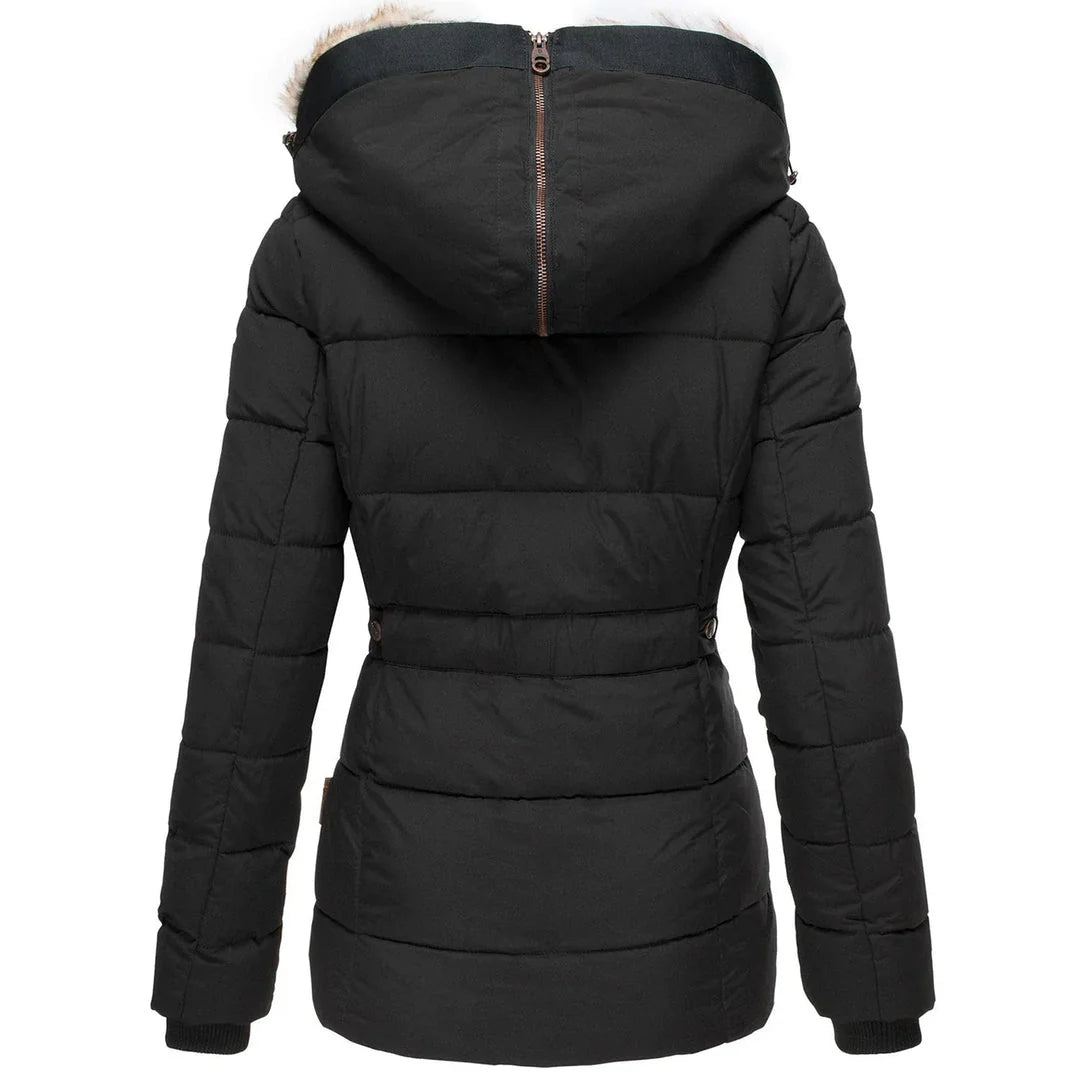 Annamarie™ | Steppjacke mit Kapuze und Slim-Fit-Design
