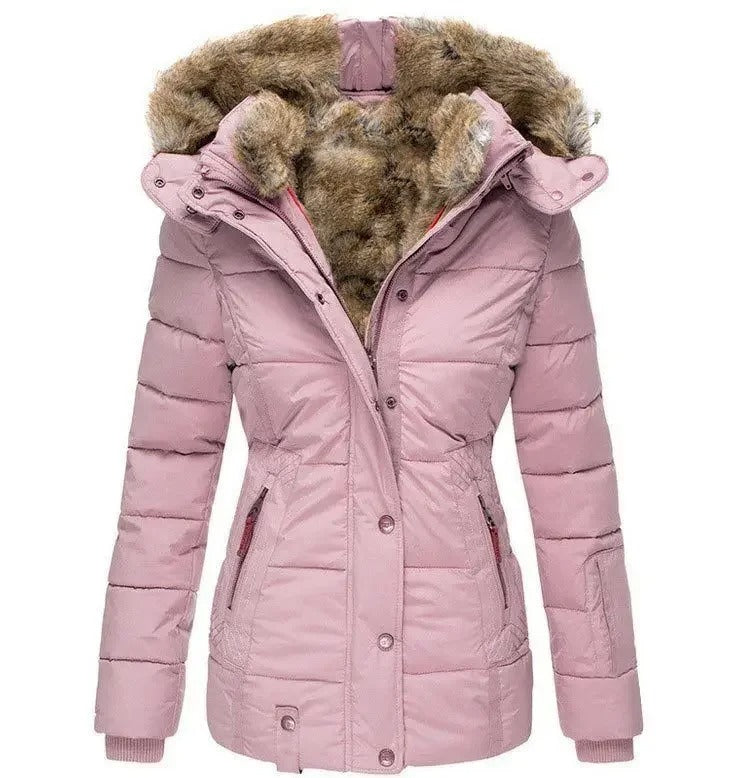 Annamarie™ | Steppjacke mit Kapuze und Slim-Fit-Design