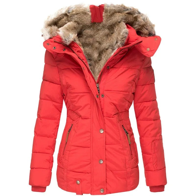Annamarie™ | Steppjacke mit Kapuze und Slim-Fit-Design