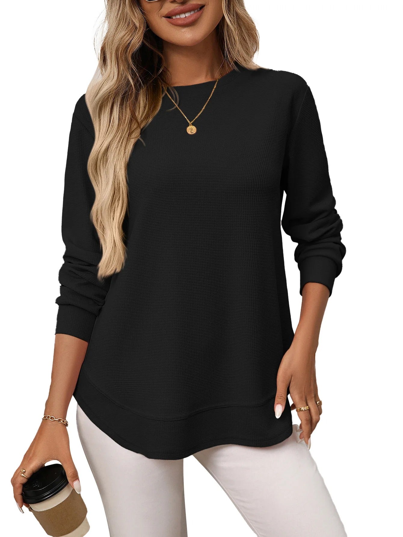 LANGARMSHIRT LANA
