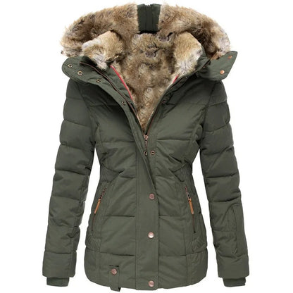 Annamarie™ | Steppjacke mit Kapuze und Slim-Fit-Design